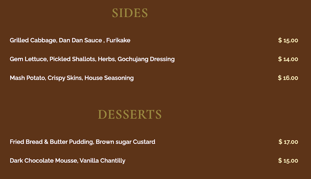 Menu Monal Dining-4